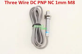 

5Pcs Three Wire DC PNP NC M8 1mm distance measuring Inductive proximity switch sensor LJ8A3-1-Z/AY