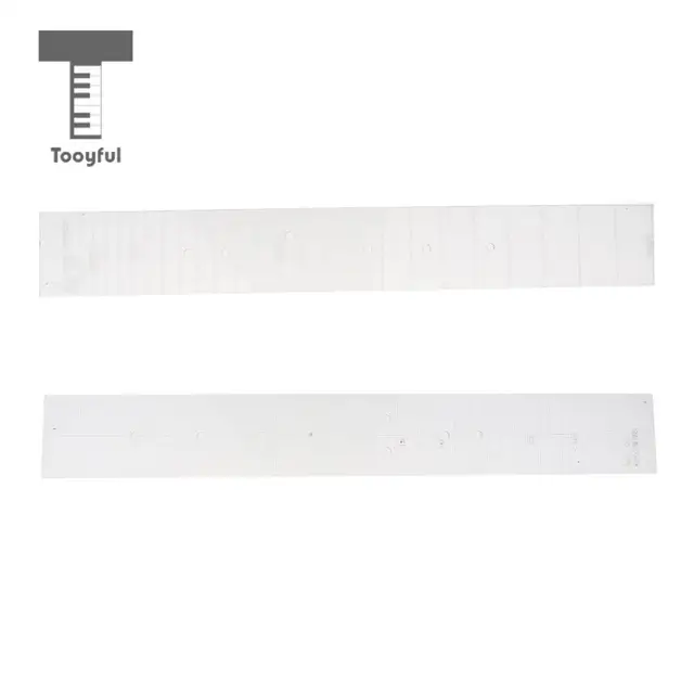 Tooyful Durable Acrylic Clical Guitar Fretboard Template Tooyful Durable Acrylic Clical Guitar Fretboard Template Fingerboard Fret Mould Match Board Luthier Tool