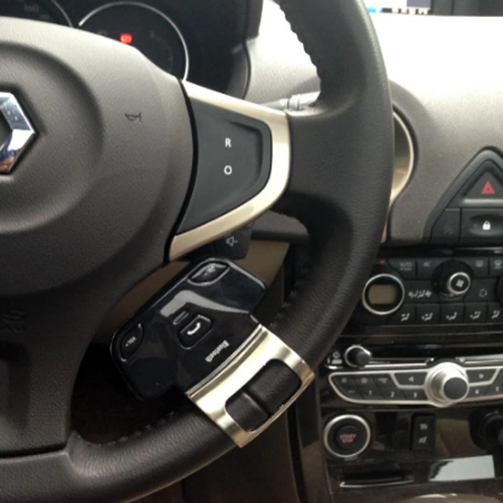 LD318 Steering Wheel Car Wireless Bluetooth Hands-Free Kit with Car Charger+Cable