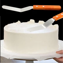 Spatules pour crème glacée incurvée, poignée en plastique en acier inoxydable, coupe-gâteau, outils de cuisson 8A0140