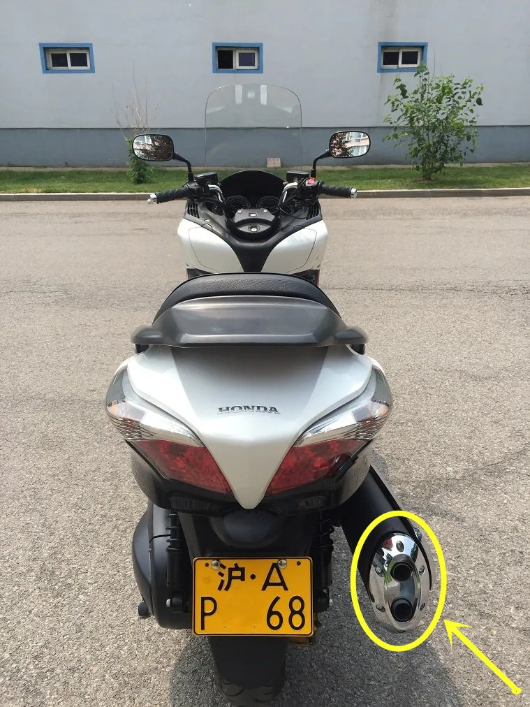 Для HONDA sliverwing GT/Sliverwing мотоциклетный Круизный скутер хромированная задняя крышка
