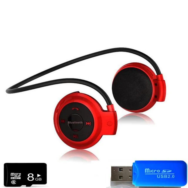 8GB memory card MINI503 Wireless Bluetooth Headphones Fm Radio