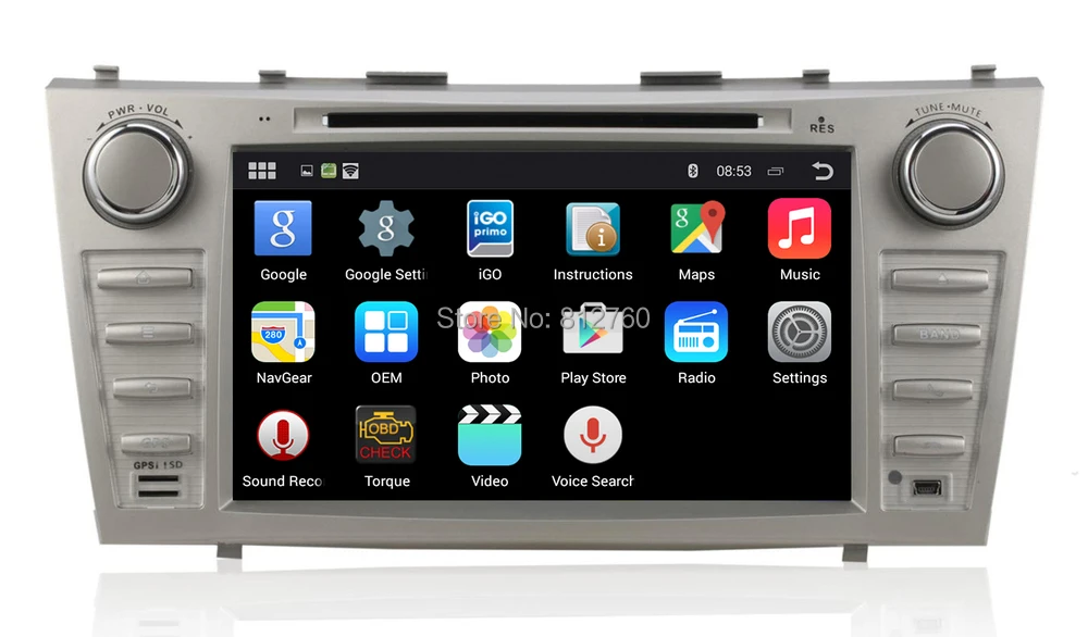Top Octa Core HD 1024X600 Android 8.1 Car DVD Player For Toyota Camry 2007 2008 2009 2010 2011 GPS Navigation Radio BT Stereo system 4 Top Octa Core HD 1024X600 Android 8.1 Car DVD Player For Toyota Camry 2007 2008 2009 2010 2011 GPS Navigation Radio BT Stereo system 4