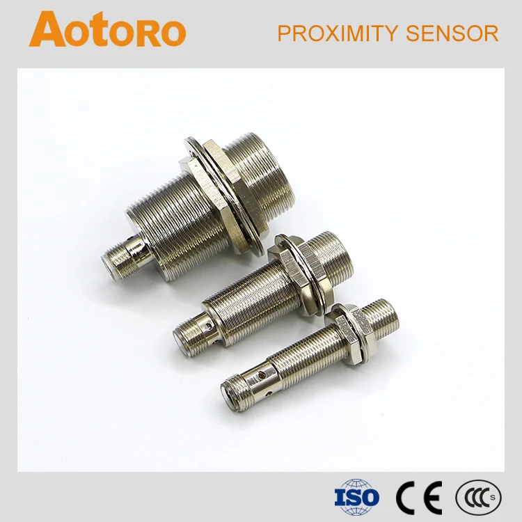 

M18 connector proximity switch TRC18-5DC Distance measuring sensor inductive sensor test