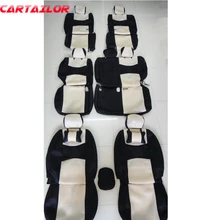 Cartailor Чехлы для Mitsubishi Pajero Sport 2011 2013 Автокресло Обложка Аксессуары вентилируемые сетки крышка места протектор