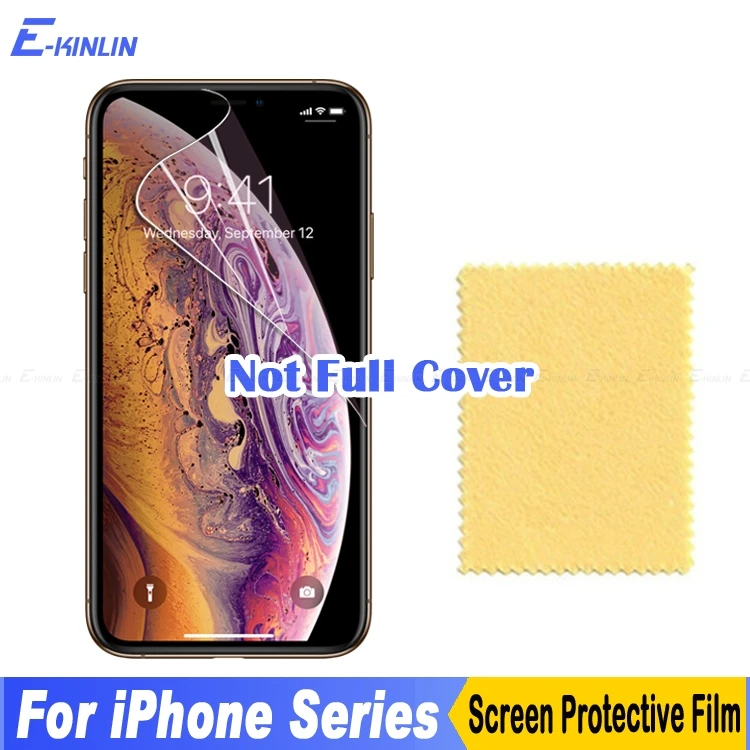 

HD Clear Front Screen Protector Display Protective Guard Film For Apple iPhone X XR XS Max 8 7 6S 6 Plus