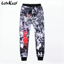 Neue 2016 Engen ankle 3D print herbst Jordan joggers mens harem emoji Aktive jogger trainingshose Design jogginghose, ZA092