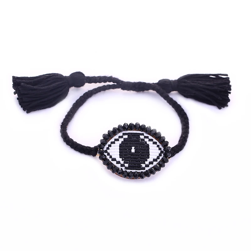 bohemian eye beads bracelets for Women (2)