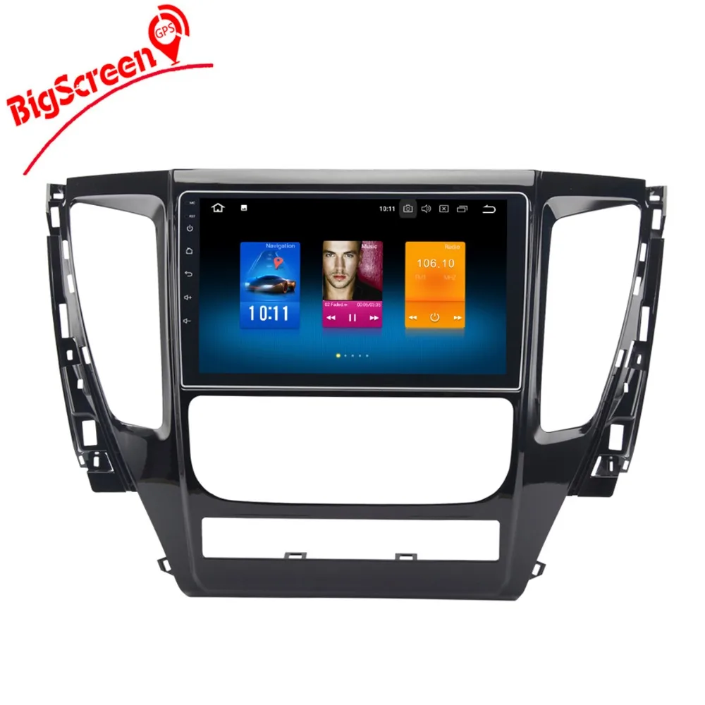 Cheap Newest Android 8.0 Eight Core Car DVD Player GPS Navigation For Misubishi Pajero 2016 2017 2018 Multimedia Satnav Headunit Radio 5