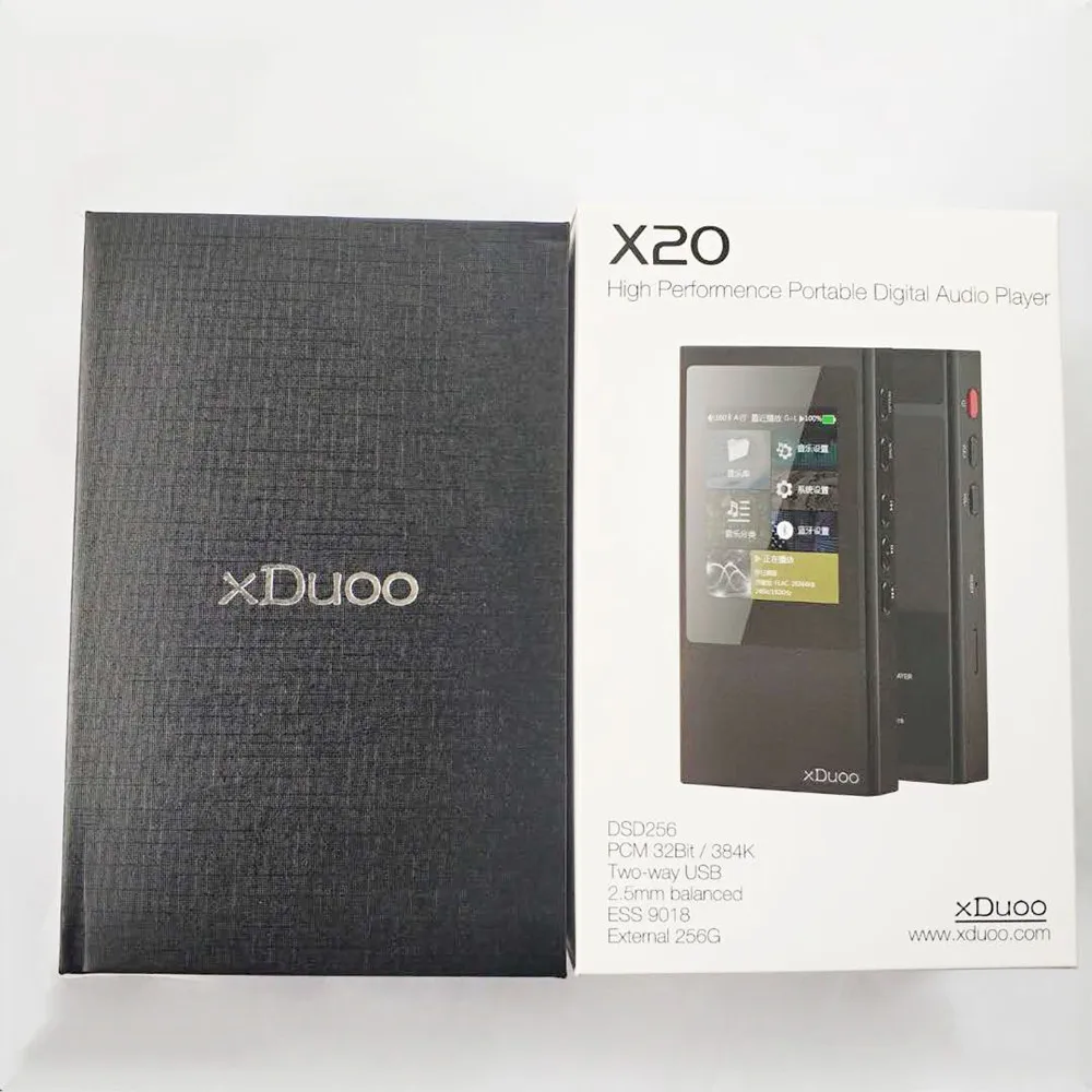 Новейший музыкальный плеер xDuoo X20 без потерь профессиональный Mp3 HiFi DSD Bluetooth4.0