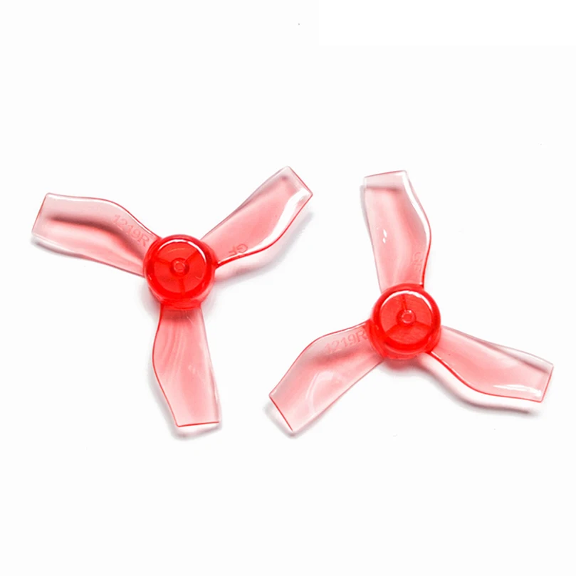 4 пары GEMFAN 1219 31 мм 1 отверстие 3 Лопасти пропеллер PC Props CW CCW Для 0703-1103 RC Дрон FPV