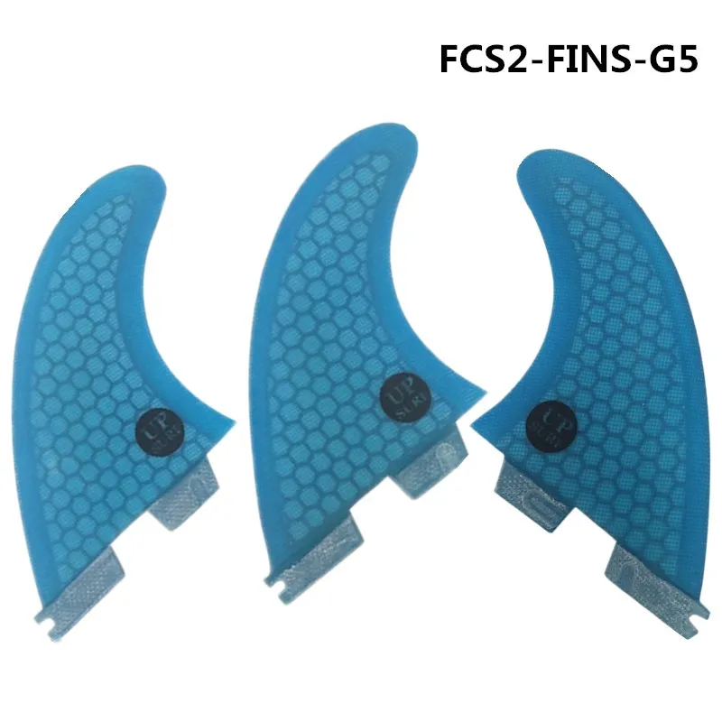 Surf Плавники FCS II G5 M Размеры синий серфинга фасетчатый Киль FCS 2 Fin Лидер продаж FCS II Fin Quilhas