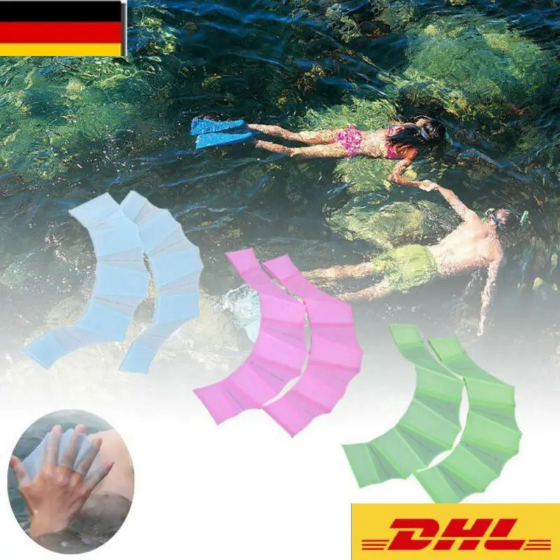 

Swimming Flippers Swimming Gloves Finger Fin Hand Paddle's Webs