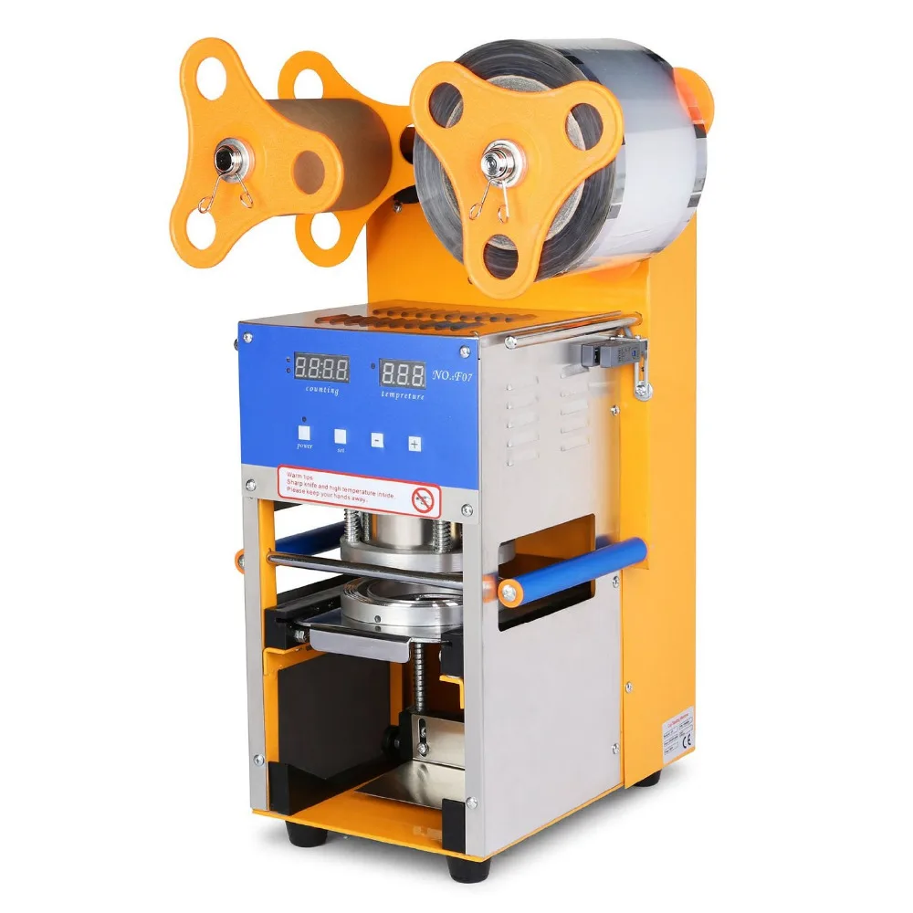 Buy Electric Cup Sealing Machine 400w LCD For Beverage