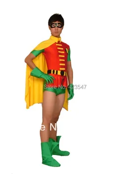 

Jason Todd Version Robin Spandex Superhero Costume