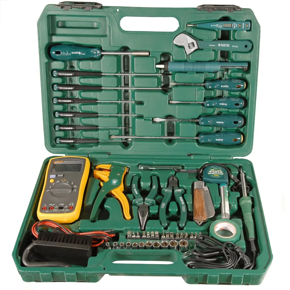 Set of tools for electrotechnical works SATA, S09535in Hand Tool Sets