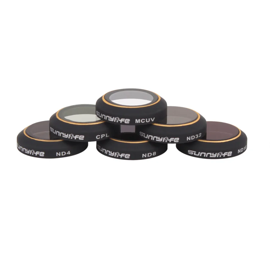 

2018 New Arrival 6Pcs/Set Ultra-Light DJI Mavic Pro MCUV CPL ND4 ND8 ND16 ND32 Lens Filter For DJI Mavic Pro Accessories