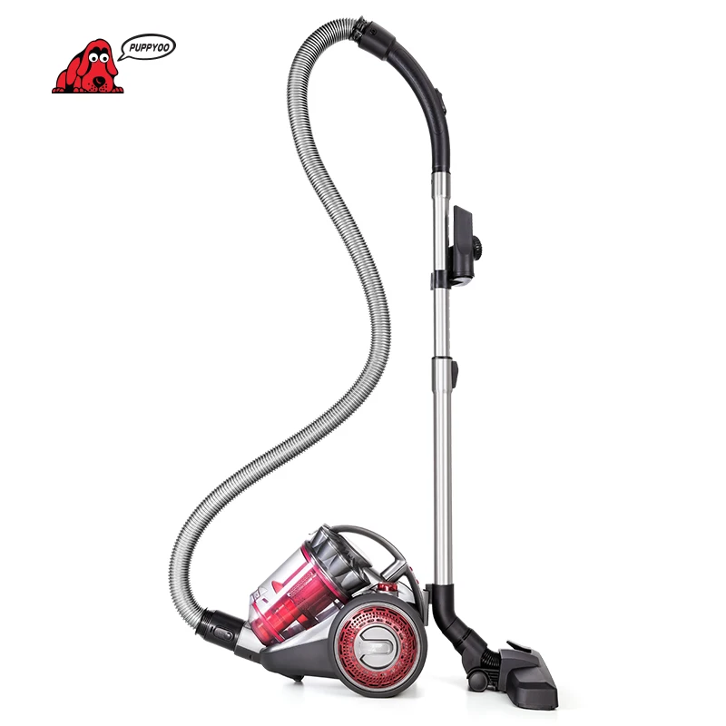 PUPPYOO Home Canister Vacuum Cleaner Large Suction Capacity Powerful