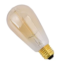 Домашний декор ретро лампы Эдисона E27 220 В лампы накаливания 40 Вт ST64 лампы накаливания Винтаж Эдисона свет для подвесной лампы