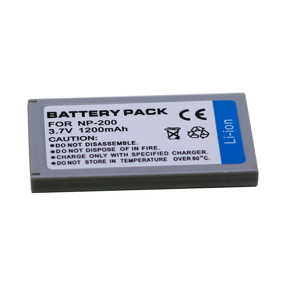 Аккумулятор для цифровой камеры 2 шт 3 7 в 1200 мАч рандомный NP200 NP 200 KonicaMinolta DiMAGE Xg X Xi Xt