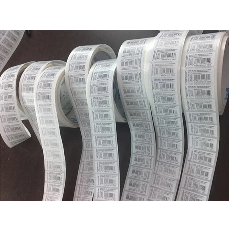Customized Custom Clear Label Sticker Printing with Good Qualityin