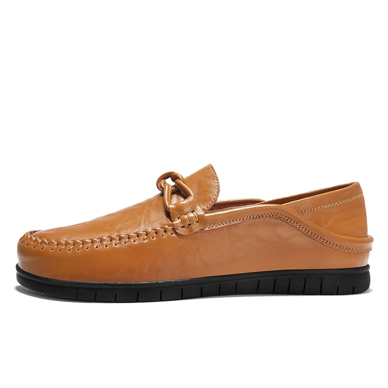 Casual De Homme Hombre Conduite Mocassins Chaussures Véritable Mocassin black Sapato Brown Zapatillas Weideng Hommes Masculino Cuir T7nqOPcvBW