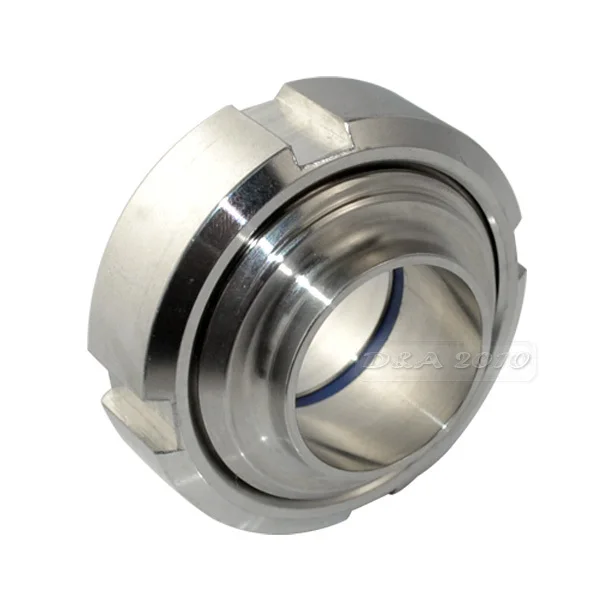 

High Quality32MM 1-1/4'' Sanitary Weld Malleable Pipe Fittings Straight Union Coulping Stainless Steel SS316