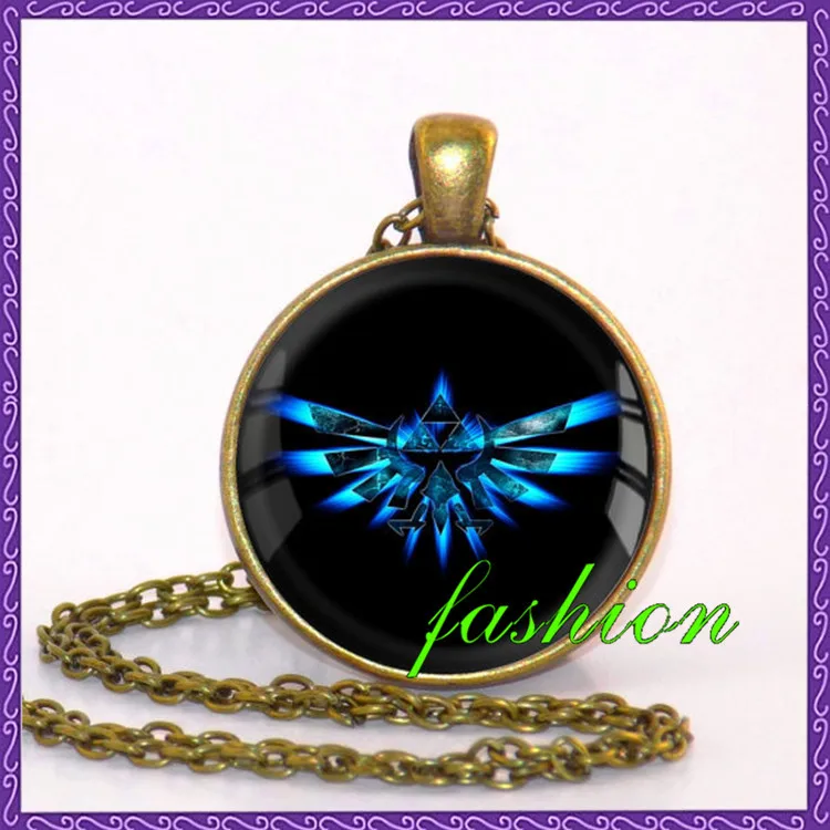 New Popular Zelda Triforce Necklace, Legend of zelda pendant Jewelry