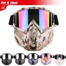 Retro Harley Tactical Mask New Version Harley Goggle Glasses CS Men Women Lover Mask for Nerf Toy Gun Game Rival Eyes Protection