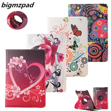 Модный окрашенный чехол-подставка для Samsung Galaxy Tab E T560 T561 9," чехол 360 Вращающийся Кожаный чехол для планшета защита selt