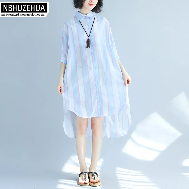 NBHUZEHUA A158 5XL 6XL Женские топы и блузки Нерегулярные длинный тонкий летний кардиган