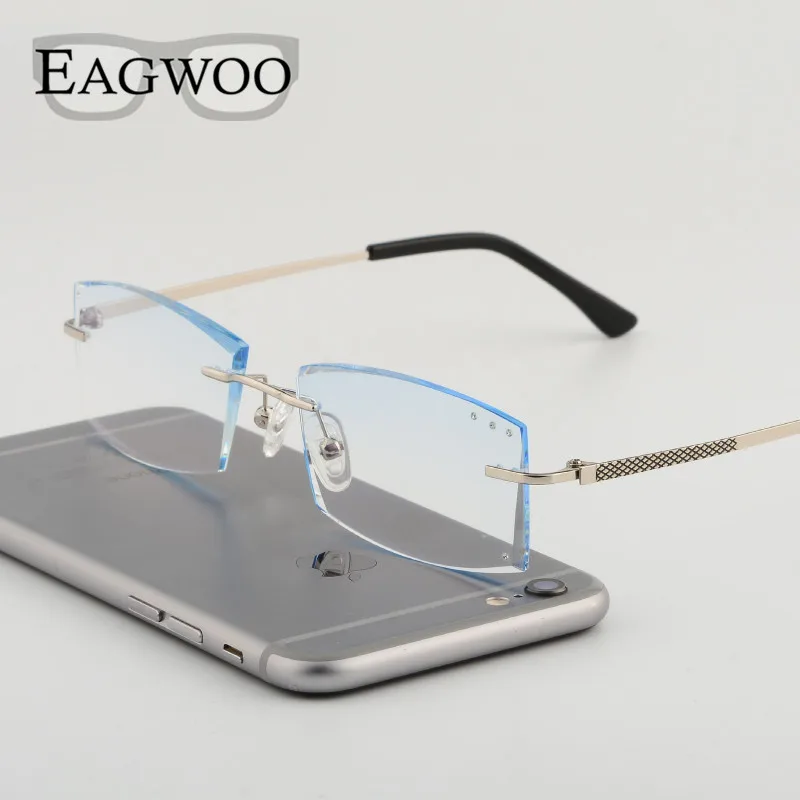 Очки мужские фотохромные без оправы 1010 цветов|men rimless|eyeglasses menglasses big |