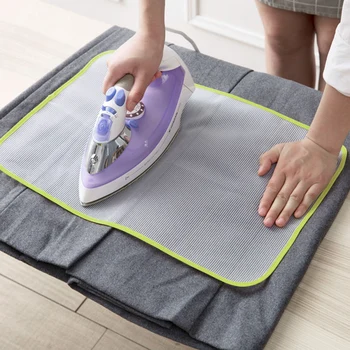 

Random Colors Ironing Board Cover Against Pressing Pad Protective Insulation Protective Press Mesh Ironing Cloth Guard