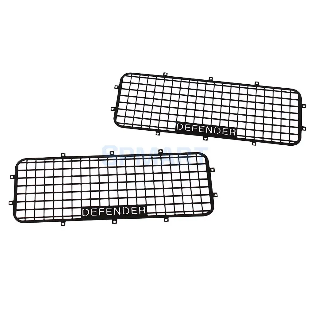 5pcs Metal Window Mesh Protective Net for Traxas  -4   4 1/10 RC Crawler