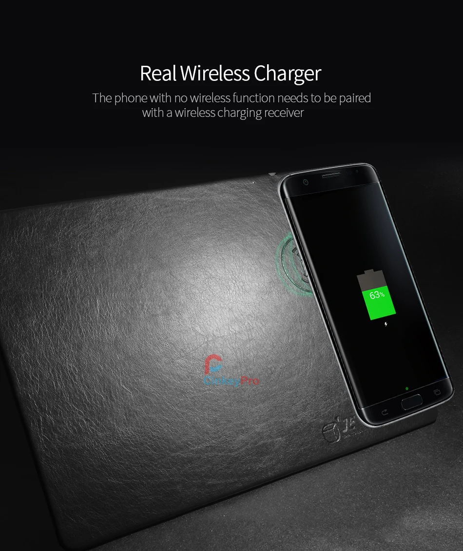 Mouse Pad QI Wireless Charger 3