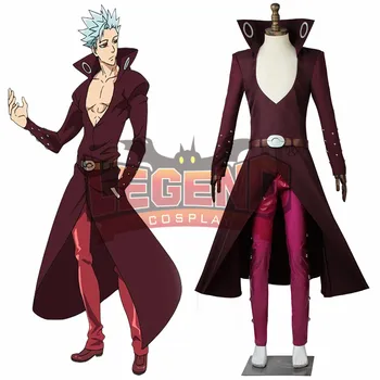 

Seven deadly sins Revival Of The Commandments Nanatsu No Taizai 2 Ban Cosplay Fox's Sin of Greed Costume adult outfit