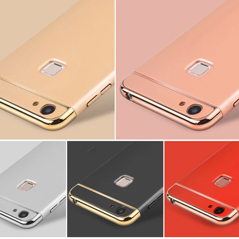 electroplated for vivo x6 x7 x9 plus 3 in 1 anti knock back cover cases for vivo v3 electroplated for vivo x6 x7 x9 plus 3 in 1 anti knock back cover cases for vivo v3