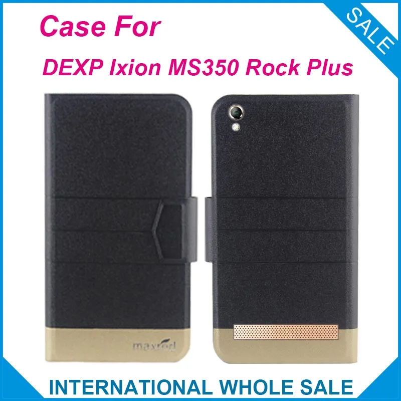 

Super! DEXP Ixion MS350 Rock Plus Case New Fashion Business Magnetic clasp Ultrathin High quality Flip Leather Protection Cover