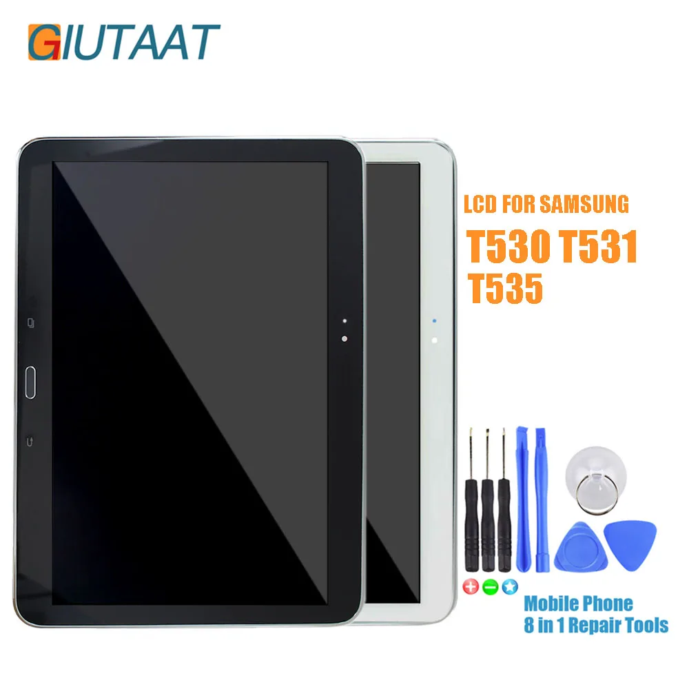 ЖК дисплей сенсорный экран дигитайзер в сборе с рамкой для Samsung Galaxy Tab 4 10 1 SM T530 T531