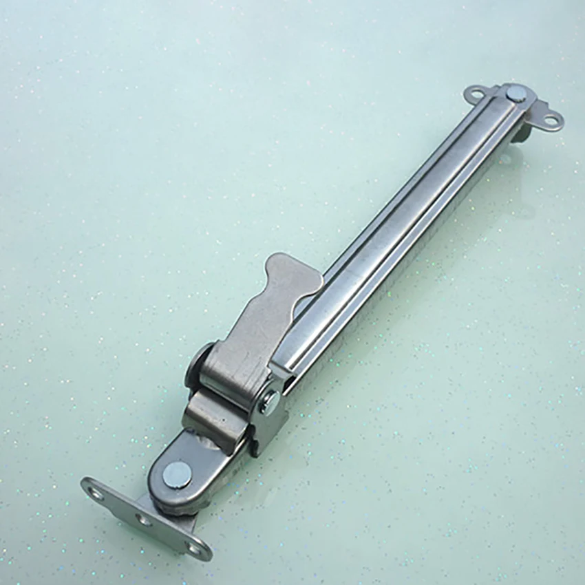 

225-370mm Telescopic Stainless Steel Plastic Wind Brace Casement Locate Support Limiter Window Strut Angle Position Control