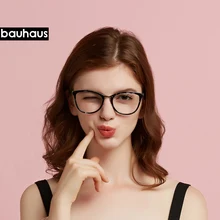 Оправа для очков в стиле кошачьи глаза прозрачные линзы женские Брендовые очки Оптическая оправа близорукость очки ботаника оправа