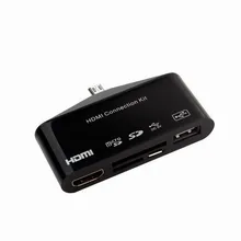 Micro USB OTG кардридер USB SD TF смарт-концентратор-картридер