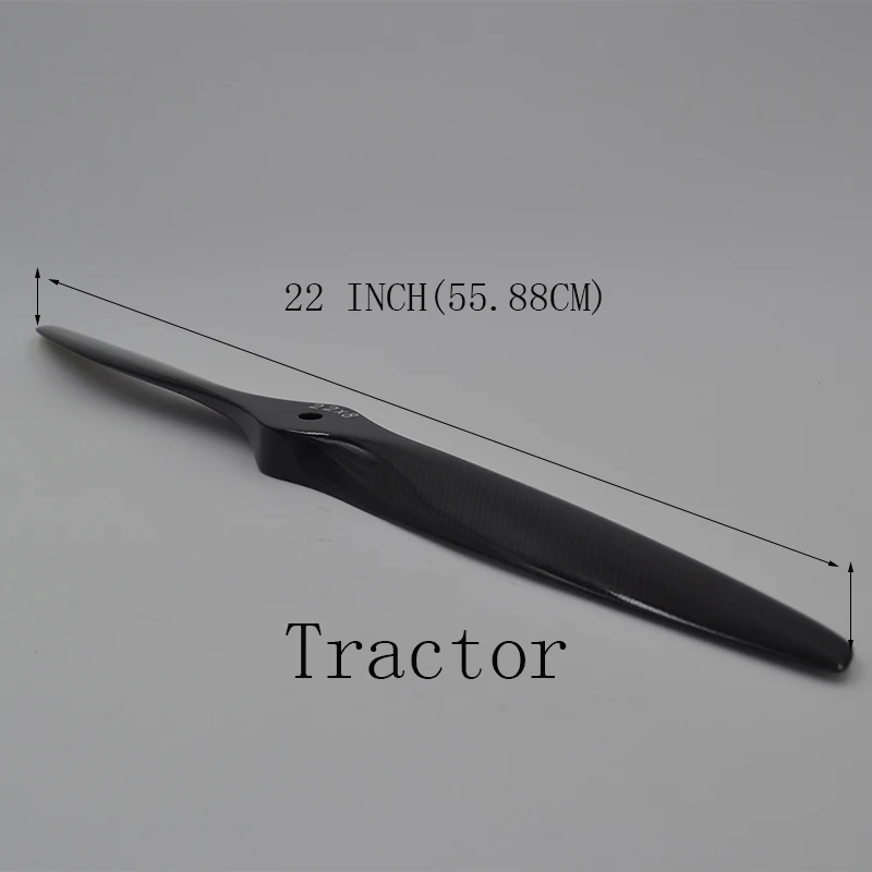 

Radio Control Hobby 1 Piece 22*8 Inch Accessory Carbon Fiber Tractor Propeller Prop For RC Fixed Wing Gasoline Engine Airplane