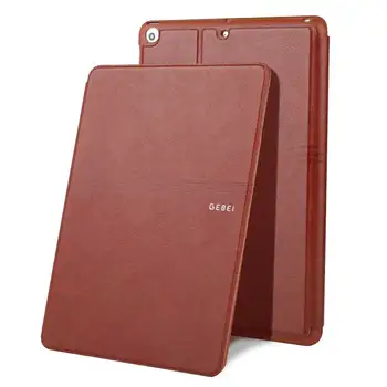 

Slim Smart Retro Leather Case for New iPad 9.7 inch 2017 Flip Business Stand TPU Shell Protective Tablet Cover for iPad 9.7 2018