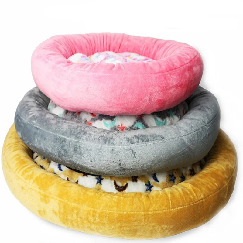 

2019 New Pet Winter Warm Nest for Dogs and Cats Puppy Kittens Comfortable Detachable Bed with Mat