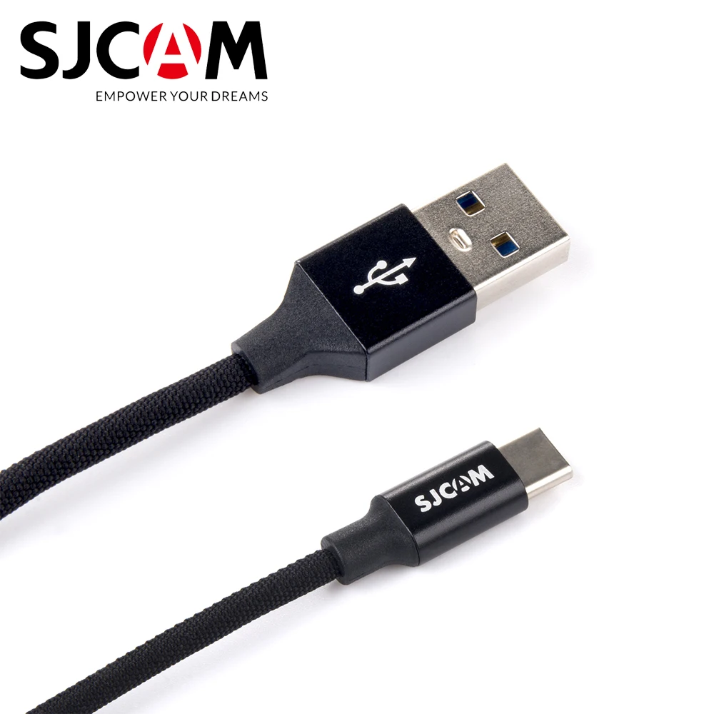 

SJCAM USB Type C Cable Fast Charging 2A USB C Cable Data Cable Charging Cable for SJ8 Pro/Plus/Air SJ9 Strike/Max Action Camera