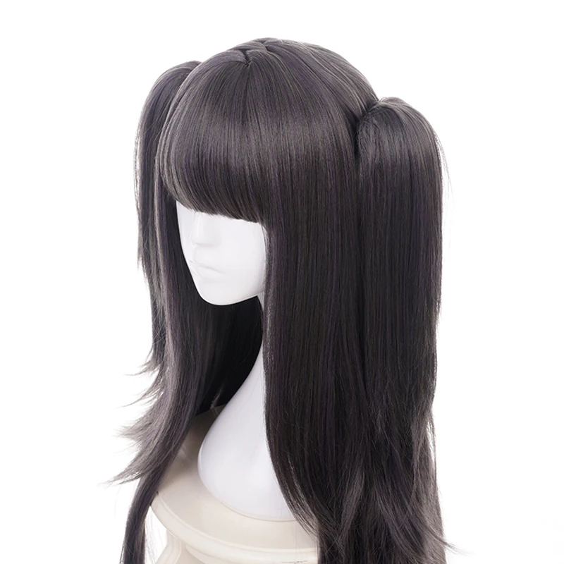Cosplay&Ware [17]Fire Emblem Awakening Tharja Women Two Ponytails Wig Cosplay Costume Long Heat Resistant Synthetic Hair Party Wigs -Cosplay&Ware anime Shop