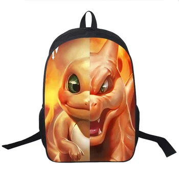 

Cool Children Boys Girls Pokemon Charmander Charizard Split School Backpack Laptop Backpack Teens Backpack Surprise Gift Mochila