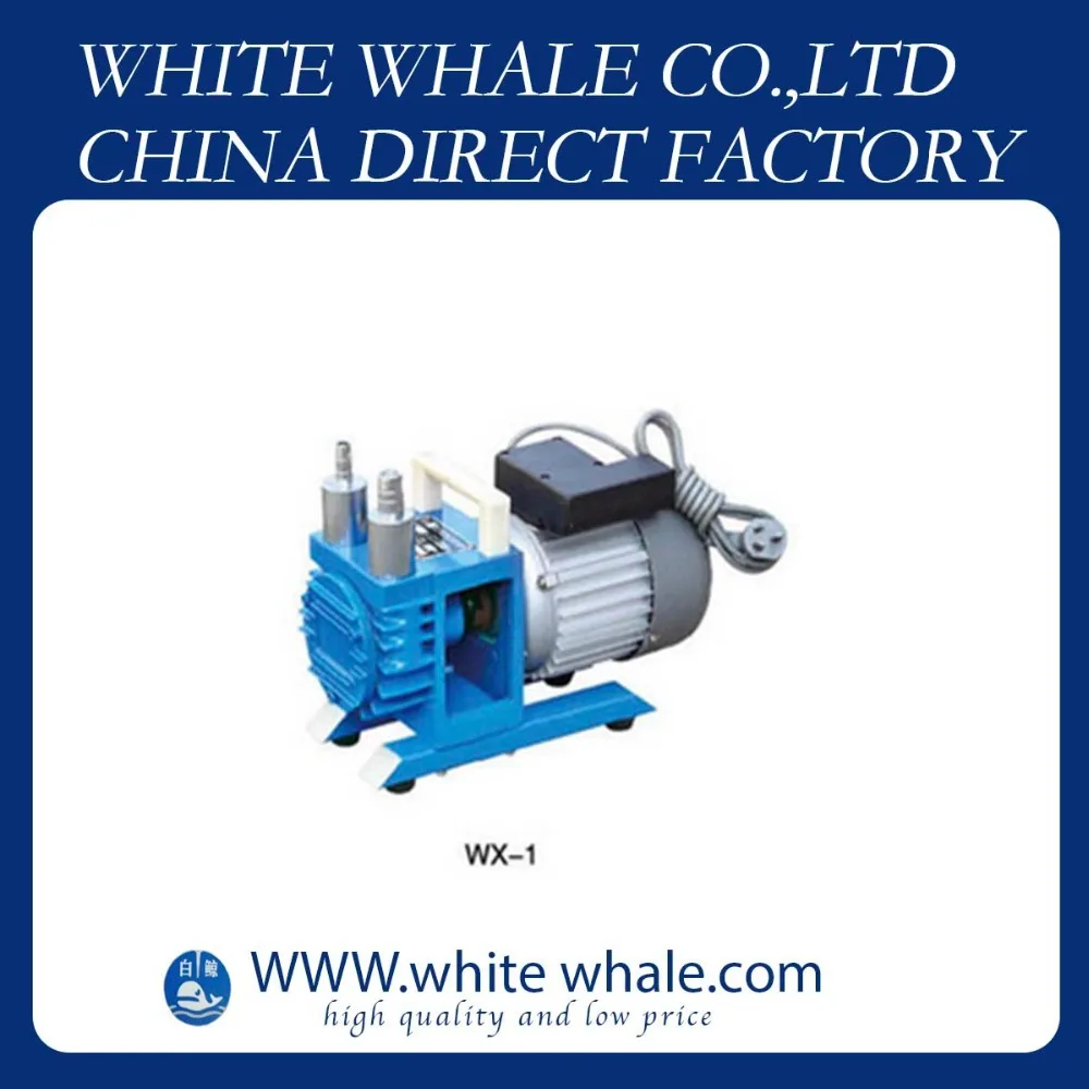 

WX-1 AC220V SINGLE PHASE 50HZ 1L/S 0.25KW Oilless Rotary Vane Vacuum Pump Price
