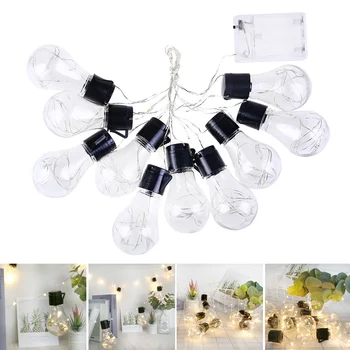 

Outdoor Garden Light String 100LED Retro Lights Garden Backyard Party Wedding Interior Lights ALI88